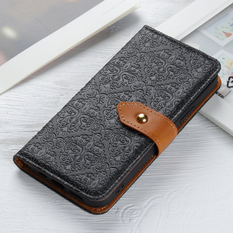 European Floral Embossed Copper Buckle Horizontal Flip PU Leather Case with Holder & Card Slots & Wallet & Photo Frame, For Sony Xperia 1 III, For Sony Xperia 10 III, For Xiaomi Mi 11 Ultra