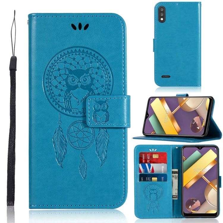 Wind Chime Owl Embossing Pattern Horizontal Flip Leather Case with Holder & Card Slots & Wallet, For LG K22, For LG K52, For LG Stylo 7 5G, For Motorola Moto G Play (2021), For Motorola Moto G9 Play