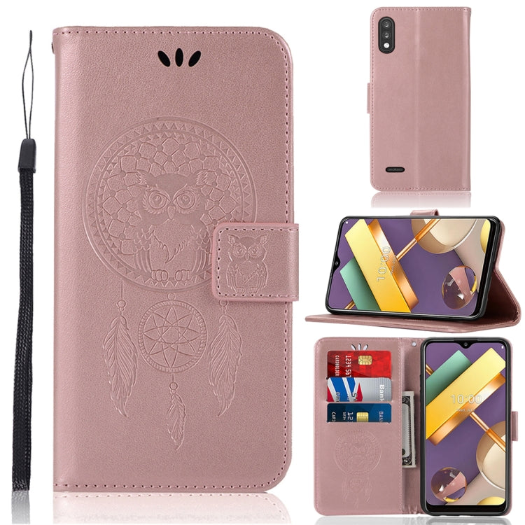 Wind Chime Owl Embossing Pattern Horizontal Flip Leather Case with Holder & Card Slots & Wallet, For LG K22, For LG K52, For LG Stylo 7 5G, For Motorola Moto G Play (2021), For Motorola Moto G9 Play