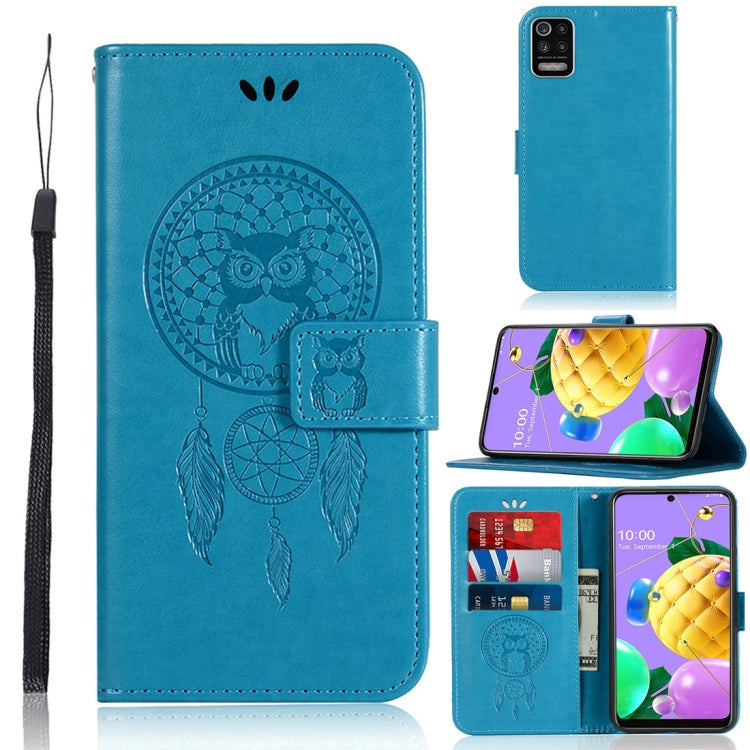 Wind Chime Owl Embossing Pattern Horizontal Flip Leather Case with Holder & Card Slots & Wallet, For LG K22, For LG K52, For LG Stylo 7 5G, For Motorola Moto G Play (2021), For Motorola Moto G9 Play