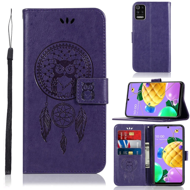 Wind Chime Owl Embossing Pattern Horizontal Flip Leather Case with Holder & Card Slots & Wallet, For LG K22, For LG K52, For LG Stylo 7 5G, For Motorola Moto G Play (2021), For Motorola Moto G9 Play