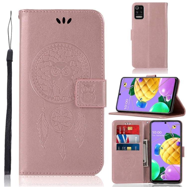 Wind Chime Owl Embossing Pattern Horizontal Flip Leather Case with Holder & Card Slots & Wallet, For LG K22, For LG K52, For LG Stylo 7 5G, For Motorola Moto G Play (2021), For Motorola Moto G9 Play