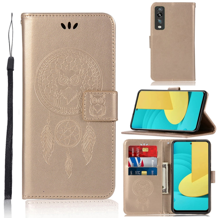 Wind Chime Owl Embossing Pattern Horizontal Flip Leather Case with Holder & Card Slots & Wallet, For LG K22, For LG K52, For LG Stylo 7 5G, For Motorola Moto G Play (2021), For Motorola Moto G9 Play