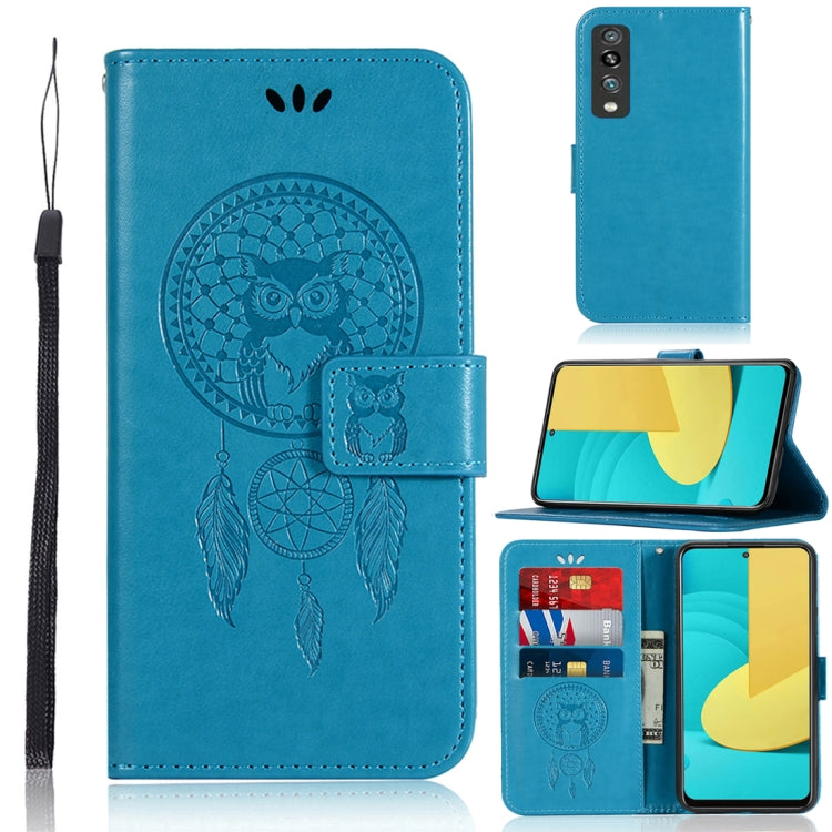 Wind Chime Owl Embossing Pattern Horizontal Flip Leather Case with Holder & Card Slots & Wallet, For LG K22, For LG K52, For LG Stylo 7 5G, For Motorola Moto G Play (2021), For Motorola Moto G9 Play