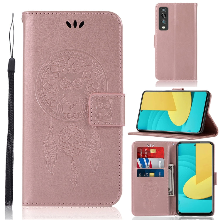 Wind Chime Owl Embossing Pattern Horizontal Flip Leather Case with Holder & Card Slots & Wallet, For LG K22, For LG K52, For LG Stylo 7 5G, For Motorola Moto G Play (2021), For Motorola Moto G9 Play