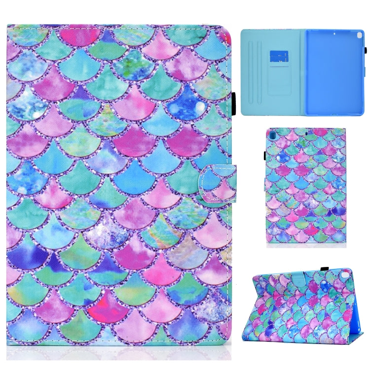 Painted Pattern TPU Horizontal Flip Leather Protective Case, For iPad 10.2 2021 / 2020 / 2019, For iPad Air / Air2 / 9.7 (2017 2018), For iPad Air (2020), For iPad Pro 11 (2018/2020), For Kindle Fire HD 8 (2020)