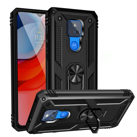Shockproof TPU + PC Protective Case with 360 Degree Rotating Holder, For Motorola Moto G Play (2021), For Motorola Moto G Stylus (2021), For Xiaomi Mi 11