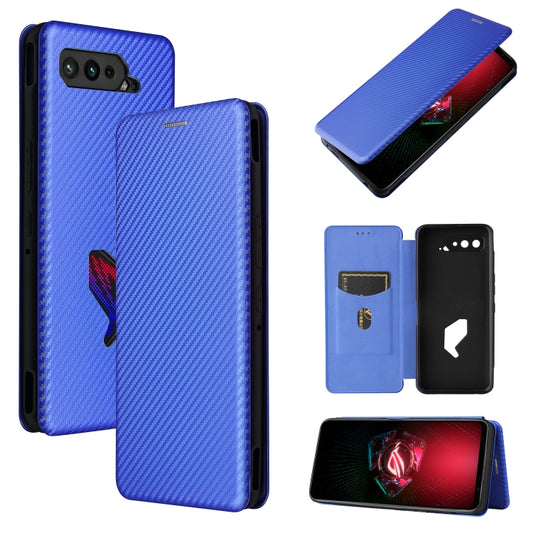 Carbon Fiber Texture Magnetic Horizontal Flip TPU + PC + PU Leather Case with Card Slot, For Asus ROG Phone 5, For Blackview BV6300 Pro, For Samsung Galaxy M62, For Samsung Galaxy F62