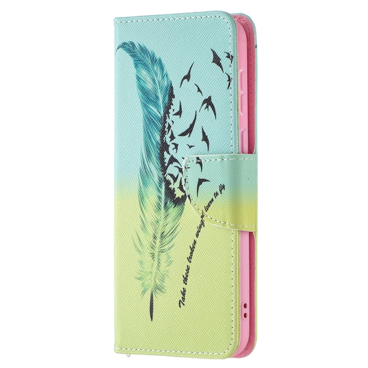 Colored Drawing Pattern Horizontal Flip Leather Case with Holder & Card Slots & Wallet, For Huawei P50, For Huawei P50 Pro, For LG K42