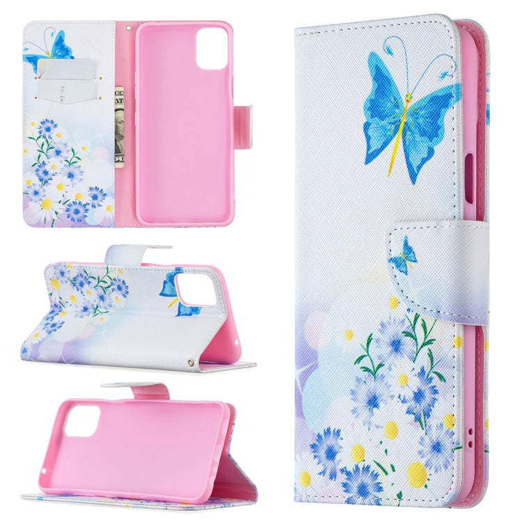 Colored Drawing Pattern Horizontal Flip Leather Case with Holder & Card Slots & Wallet, For Huawei P50, For Huawei P50 Pro, For LG K42