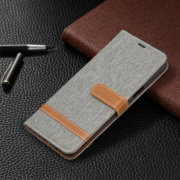 Color Matching Denim Texture Horizontal Flip Leather Case with Holder & Card Slots & Wallet & Lanyard, For LG K42, For Xiaomi Redmi Note 10 Pro, For Samsung Galaxy A02