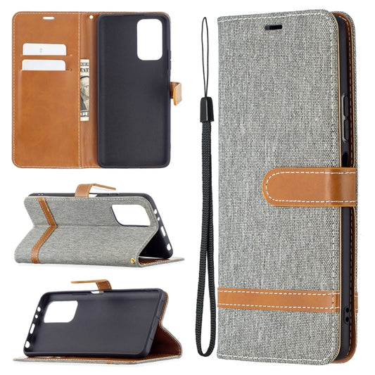 Color Matching Denim Texture Horizontal Flip Leather Case with Holder & Card Slots & Wallet & Lanyard, For Xiaomi Redmi Note 10 Pro, For Huawei P50 Pro