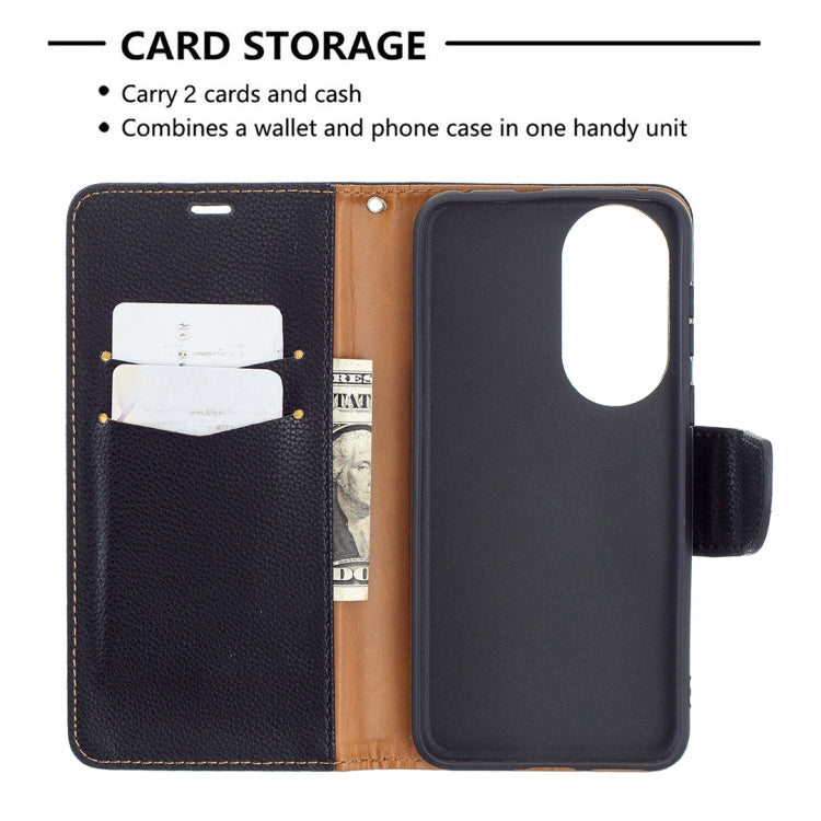 Litchi Texture Pure Color Horizontal Flip Leather Case with Holder & Card Slots & Wallet & Lanyard, Series 3