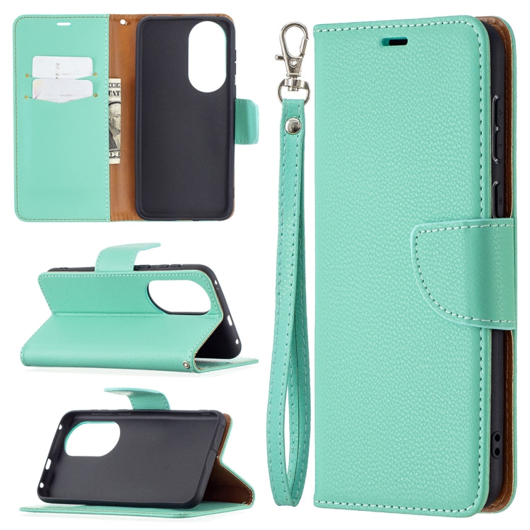 Litchi Texture Pure Color Horizontal Flip Leather Case with Holder & Card Slots & Wallet & Lanyard, Series 3