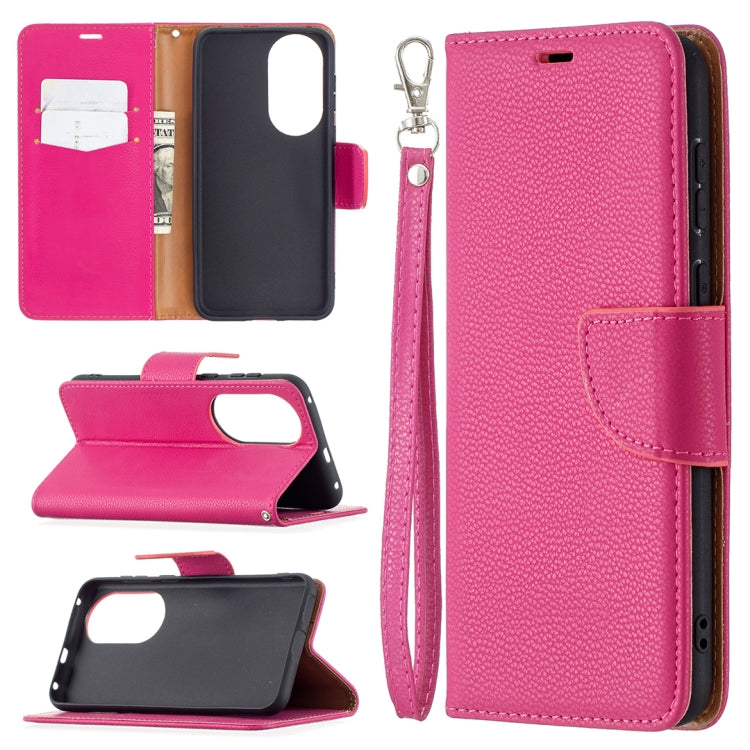 Litchi Texture Pure Color Horizontal Flip Leather Case with Holder & Card Slots & Wallet & Lanyard, Series 3