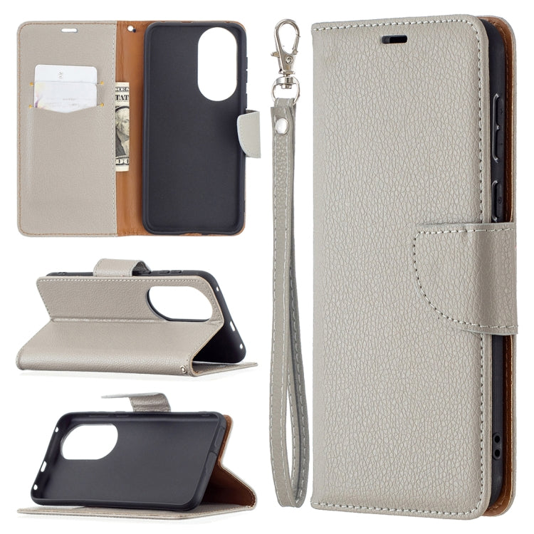 Litchi Texture Pure Color Horizontal Flip Leather Case with Holder & Card Slots & Wallet & Lanyard, Series 3