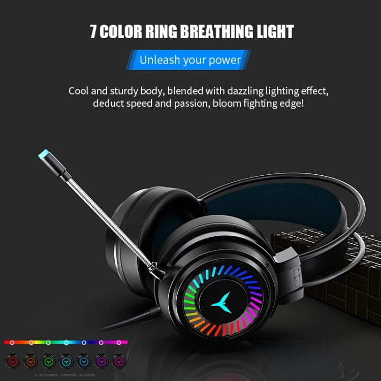 2 PCS G58 Head-Mounted Gaming Wired Headset with Microphone, Cable Length: about 2m, Black Single Plug Version, Black 7.1 Single USB Version, Pink Colorful 3.5mm Version, White Colorful 3.5mm Version, Black Colorful 3.5mm Version