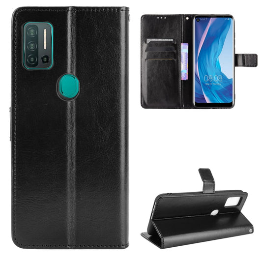 Retro Crazy Horse Texture Horizontal Flip Leather Case with Holder & Card Slots & Photo Frame, For Ulefone Note 11P