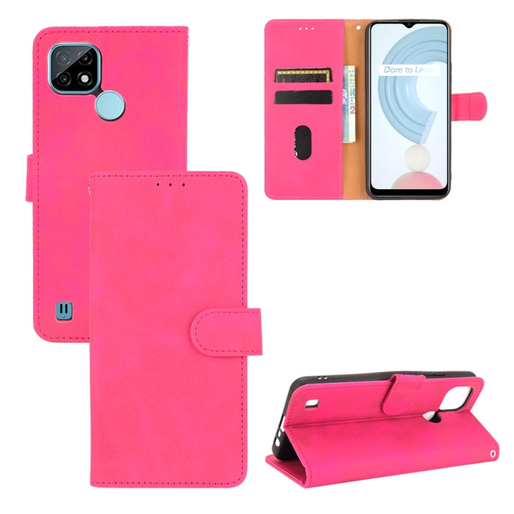 Solid Color Skin Feel Magnetic Buckle Horizontal Flip Calf Texture PU Leather Case with Holder & Card Slots & Wallet, For OPPO Realme C21, For Blackview BV6300 Pro, For Ulefone Note 11P, For Sony Xperia 1 III, For Xiaomi Mi 11 Ultra, For Xiaomi Mi 11 Pro