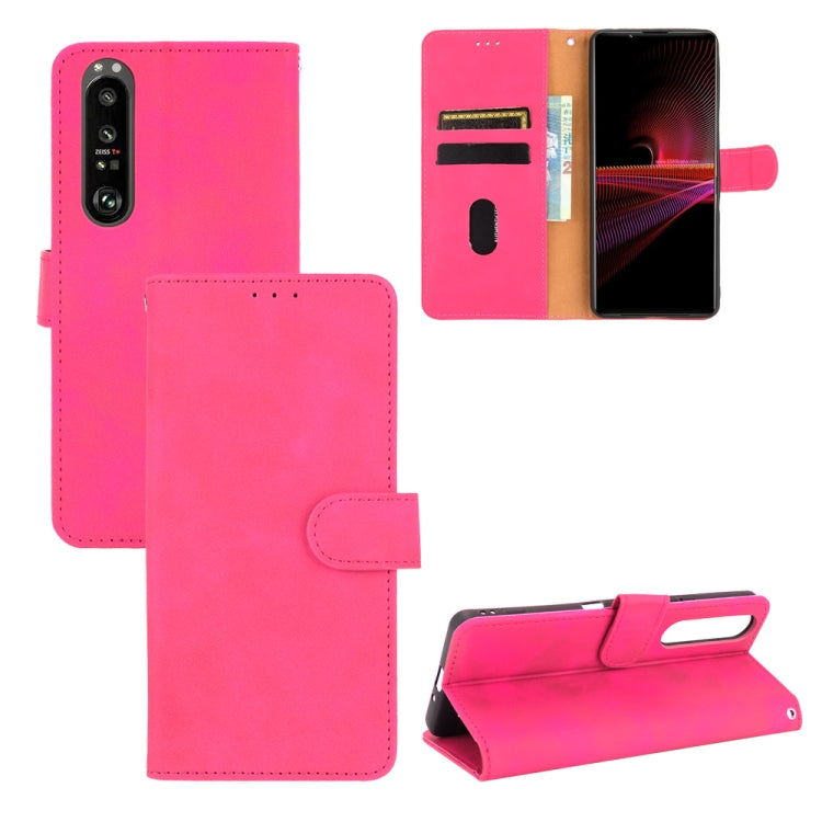 Solid Color Skin Feel Magnetic Buckle Horizontal Flip Calf Texture PU Leather Case with Holder & Card Slots & Wallet, For OPPO Realme C21, For Blackview BV6300 Pro, For Ulefone Note 11P, For Sony Xperia 1 III, For Xiaomi Mi 11 Ultra, For Xiaomi Mi 11 Pro