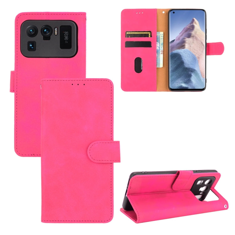 Solid Color Skin Feel Magnetic Buckle Horizontal Flip Calf Texture PU Leather Case with Holder & Card Slots & Wallet, For OPPO Realme C21, For Blackview BV6300 Pro, For Ulefone Note 11P, For Sony Xperia 1 III, For Xiaomi Mi 11 Ultra, For Xiaomi Mi 11 Pro