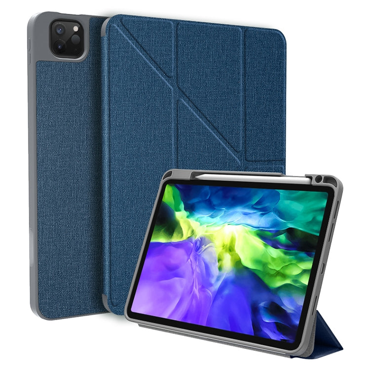 Mutural Transformers Series PC + PU Horizontal Flip Leather Case with Holder & Sleep / Wake-up Function, For iPad Pro 11 (2021) / (2020), For iPad Pro 12.9 2022 / 2021 / 2020