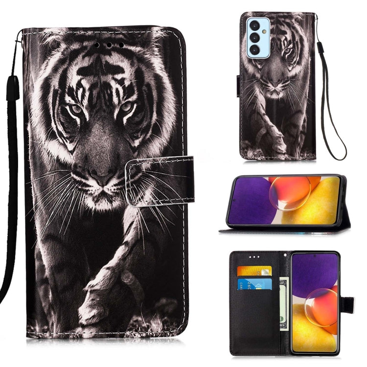 Colored Drawing Pattern Plain Weave Horizontal Flip Leather Case with Holder & Card Slot & Wallet & Lanyard, For Samsung Galaxy A82 5G, For Samsung Galaxy Xcover 5