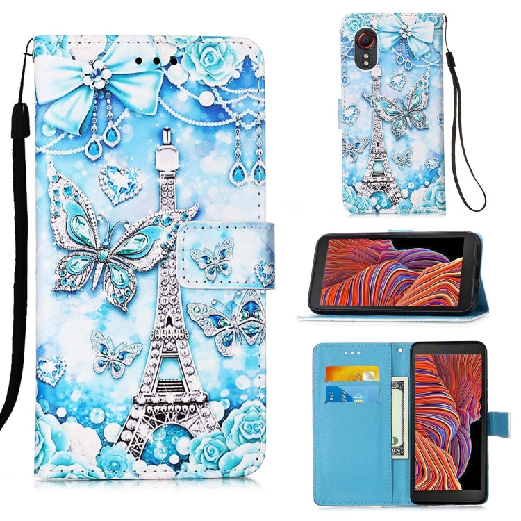 Colored Drawing Pattern Plain Weave Horizontal Flip Leather Case with Holder & Card Slot & Wallet & Lanyard, For Samsung Galaxy A82 5G, For Samsung Galaxy Xcover 5