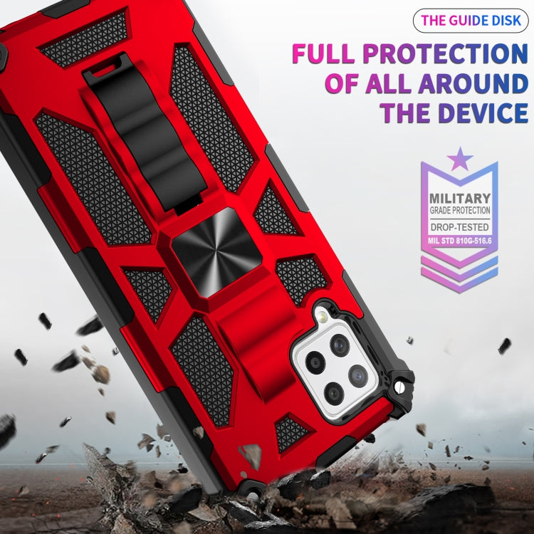 Shockproof TPU + PC Magnetic Protective Case with Holder, For Samsung Galaxy A42 5G, For LG K53