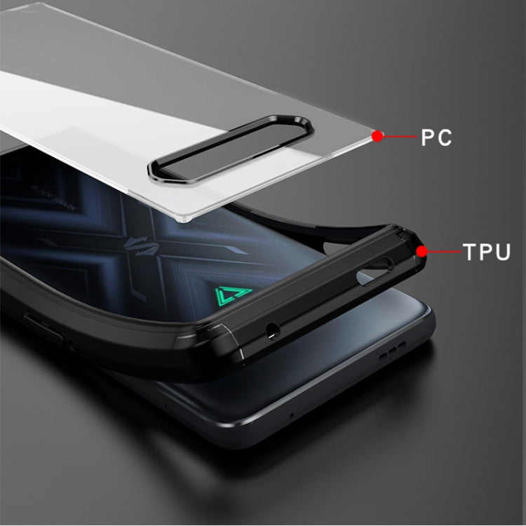 Clear PC+TPU Shockproof Protective Case, For Asus ROG Phone 5, For Xiaomi Black Shark 4