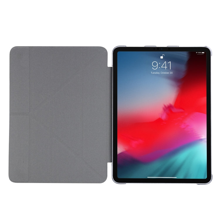 Silk Texture Horizontal Deformation Flip Leather Case with Holder, For iPad Air 13 2024 / iPad Pro 12.9 2022 / 2021, For iPad Pro 11 2022 / 2021