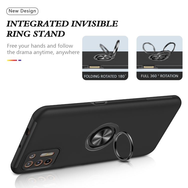 PC + TPU Shockproof Magnetic Protective Case with Invisible Ring Holder, For Motorola Moto G9 Plus, For Motorola Moto G9 Power, For OPPO A53, For OPPO A93 4G, For vivo Y31