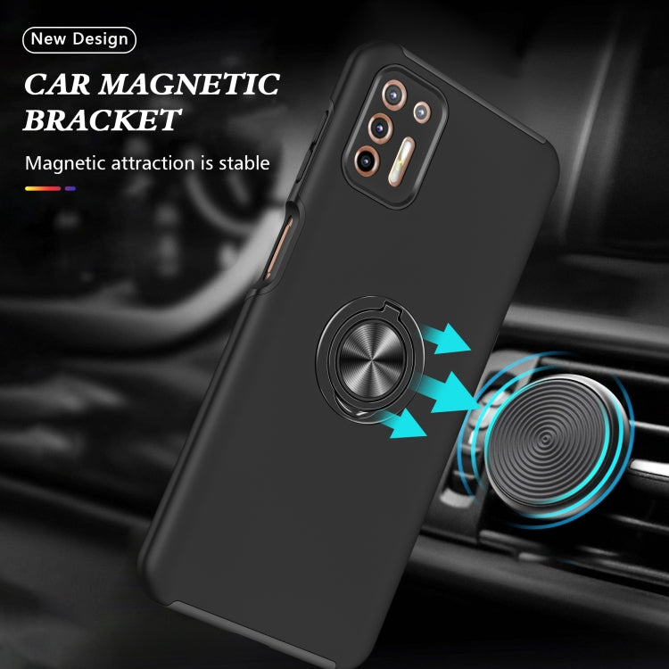 PC + TPU Shockproof Magnetic Protective Case with Invisible Ring Holder, For Motorola Moto G9 Plus, For Motorola Moto G9 Power, For OPPO A53, For OPPO A93 4G, For vivo Y31