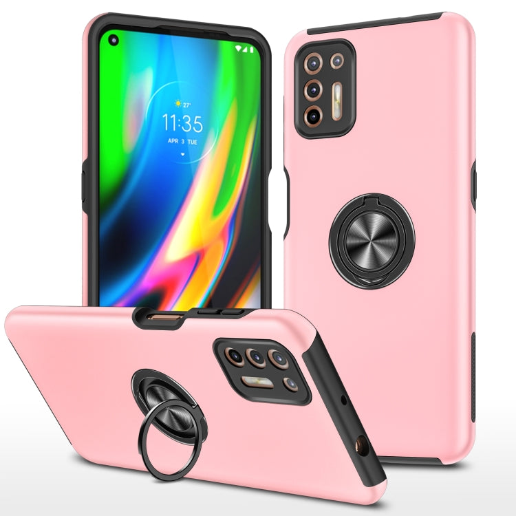 PC + TPU Shockproof Magnetic Protective Case with Invisible Ring Holder, For Motorola Moto G9 Plus, For Motorola Moto G9 Power, For OPPO A53, For OPPO A93 4G, For vivo Y31