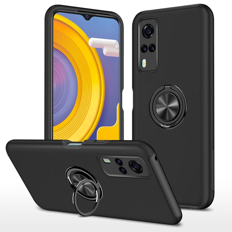 PC + TPU Shockproof Magnetic Protective Case with Invisible Ring Holder, For Motorola Moto G9 Plus, For Motorola Moto G9 Power, For OPPO A53, For OPPO A93 4G, For vivo Y31