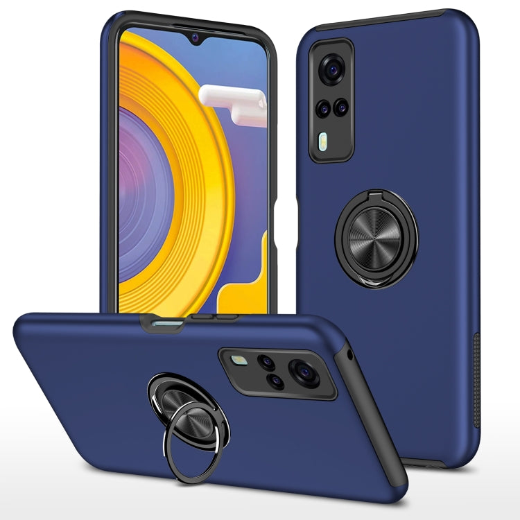 PC + TPU Shockproof Magnetic Protective Case with Invisible Ring Holder, For Motorola Moto G9 Plus, For Motorola Moto G9 Power, For OPPO A53, For OPPO A93 4G, For vivo Y31