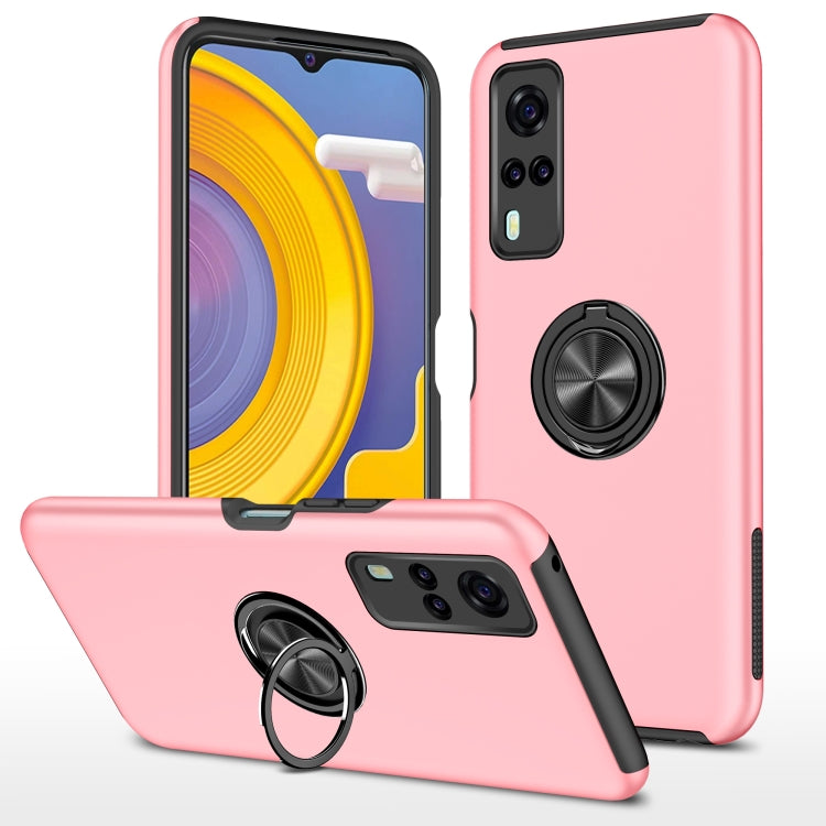 PC + TPU Shockproof Magnetic Protective Case with Invisible Ring Holder, For Motorola Moto G9 Plus, For Motorola Moto G9 Power, For OPPO A53, For OPPO A93 4G, For vivo Y31