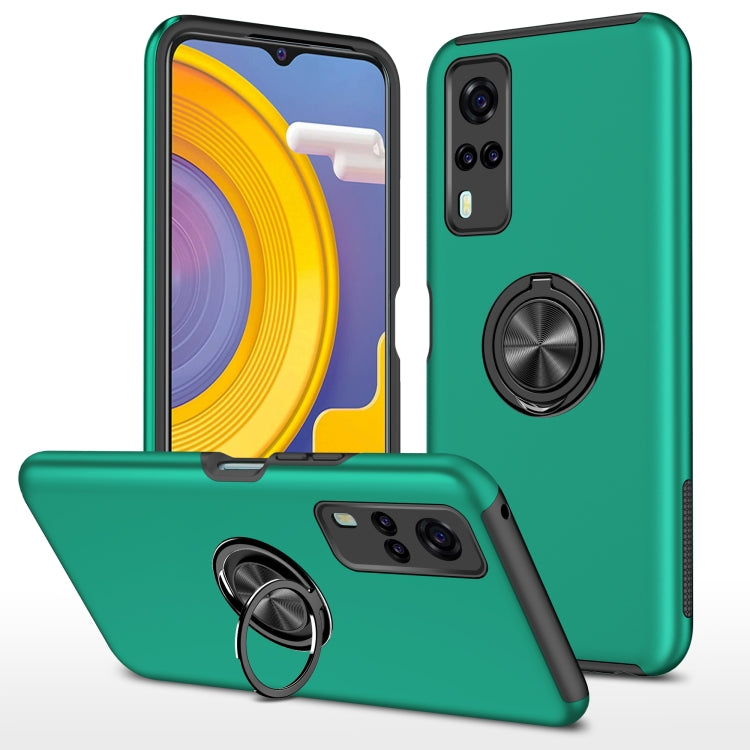 PC + TPU Shockproof Magnetic Protective Case with Invisible Ring Holder, For Motorola Moto G9 Plus, For Motorola Moto G9 Power, For OPPO A53, For OPPO A93 4G, For vivo Y31