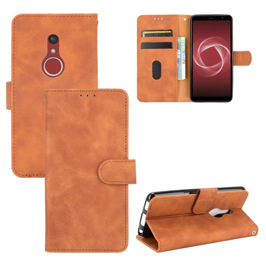 Solid Color Skin Feel Magnetic Buckle Horizontal Flip Calf Texture PU Leather Case with Holder & Card Slots & Wallet, For Fujitsu Be4 Plus F-41B, For Nokia X10, For Sony Xperia 5 III