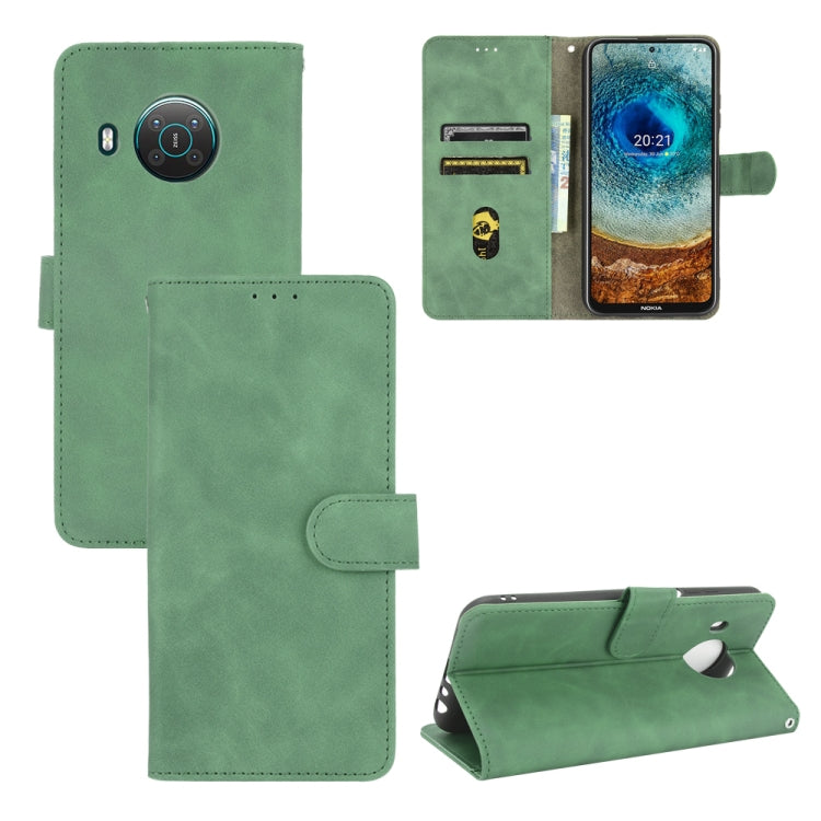 Solid Color Skin Feel Magnetic Buckle Horizontal Flip Calf Texture PU Leather Case with Holder & Card Slots & Wallet, For Fujitsu Be4 Plus F-41B, For Nokia X10, For Sony Xperia 5 III