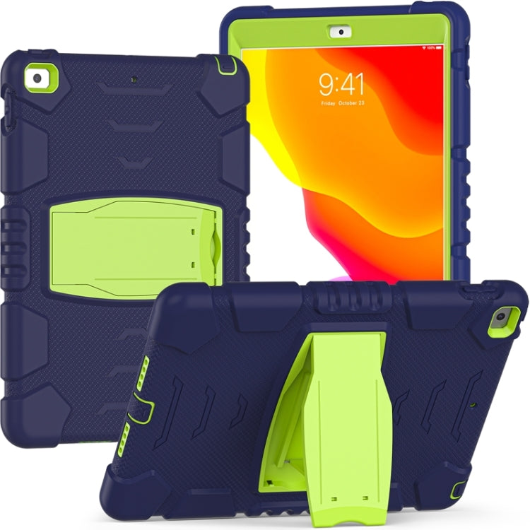 3-Layer Protection  Screen Frame + PC + Silicone Shockproof Combination Case with Holder, For iPad 9.7 (2018) / (2017) / Air 2 / Pro 9.7, For iPad 10.2 2021 / 2020 / 2019