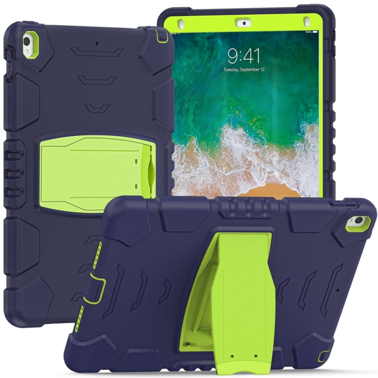 3-Layer Protection  Screen Frame + PC + Silicone Shockproof Combination Case with Holder, For iPad Pro 10.5 (2019) / (2017)