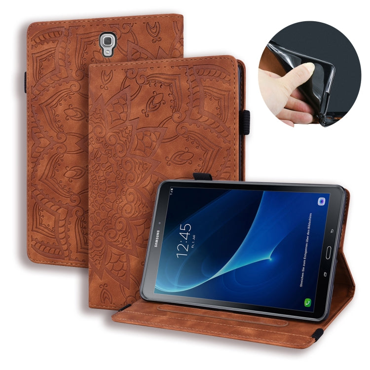 Calf Pattern Double Folding Design Embossed Leather Case with Holder & Card Slots & Pen Slot & Elastic Band, For iPad Pro 9.7 inch, For iPad 10.2 2021 / 2020 / 2019, For iPad 4 & 3 & 2, For iPad Mini 2019 & 4 & 3 & 2