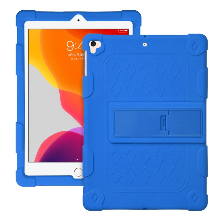 All-inclusive Silicone Shockproof Case with Holder, For iPad mini 5 / 4 with Pen Slot, For iPad 9.7 2018/2017 / Air 2 / Air / Pro 9.7 2016, For iPad Pro 10.5 / 10.2 2021 / 2020 / 2019 / Air 3, For iPad Pro 11 2021 / 2020 / Air 2020 10.9