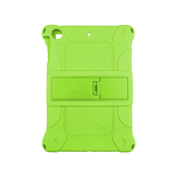 All-inclusive Silicone Shockproof Case with Holder, For iPad mini 5 / 4 with Pen Slot, For iPad 9.7 2018/2017 / Air 2 / Air / Pro 9.7 2016, For iPad Pro 10.5 / 10.2 2021 / 2020 / 2019 / Air 3, For iPad Pro 11 2021 / 2020 / Air 2020 10.9