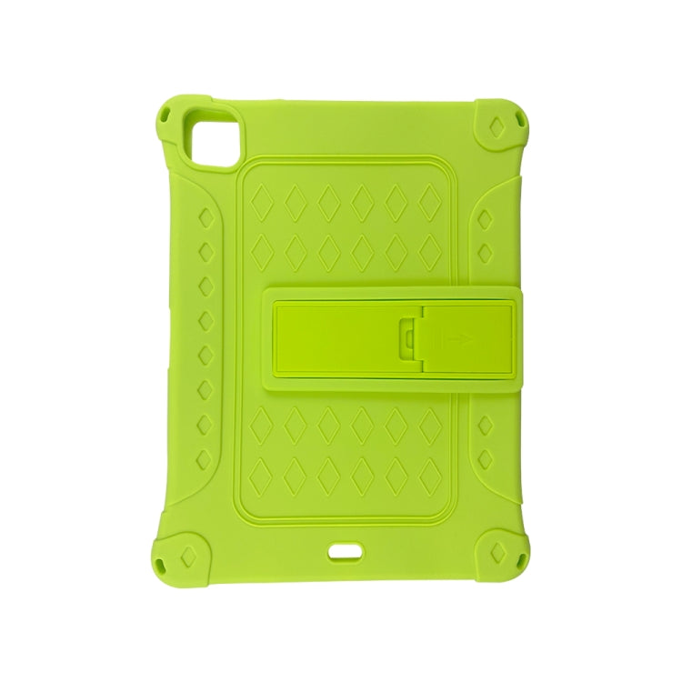 All-inclusive Silicone Shockproof Case with Holder, For iPad mini 5 / 4 with Pen Slot, For iPad 9.7 2018/2017 / Air 2 / Air / Pro 9.7 2016, For iPad Pro 10.5 / 10.2 2021 / 2020 / 2019 / Air 3, For iPad Pro 11 2021 / 2020 / Air 2020 10.9