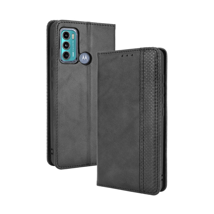 Magnetic Buckle Retro Crazy Horse Texture Horizontal Flip Leather Case with Holder & Card Slots & Photo Frame, For Motorola Moto G60 / Moto G40 Fusion, For OPPO Realme C11 2021 / Realme C20 / Realme C20a, For OPPO Reno5 A, For TCL 20 5G / 20S / 20L / 2...