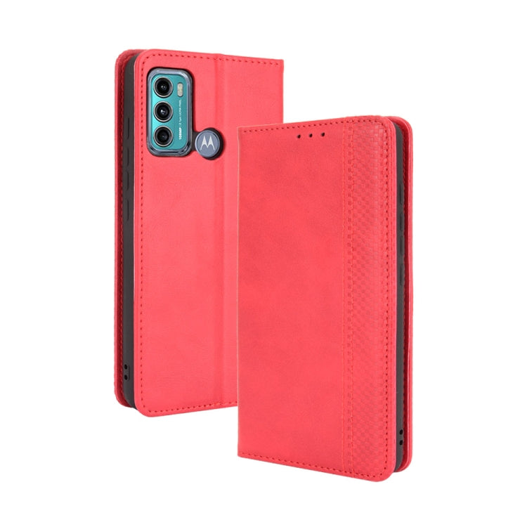Magnetic Buckle Retro Crazy Horse Texture Horizontal Flip Leather Case with Holder & Card Slots & Photo Frame, For Motorola Moto G60 / Moto G40 Fusion, For OPPO Realme C11 2021 / Realme C20 / Realme C20a, For OPPO Reno5 A, For TCL 20 5G / 20S / 20L / 2...