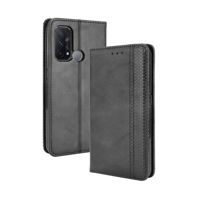 Magnetic Buckle Retro Crazy Horse Texture Horizontal Flip Leather Case with Holder & Card Slots & Photo Frame, For Motorola Moto G60 / Moto G40 Fusion, For OPPO Realme C11 2021 / Realme C20 / Realme C20a, For OPPO Reno5 A, For TCL 20 5G / 20S / 20L / 2...