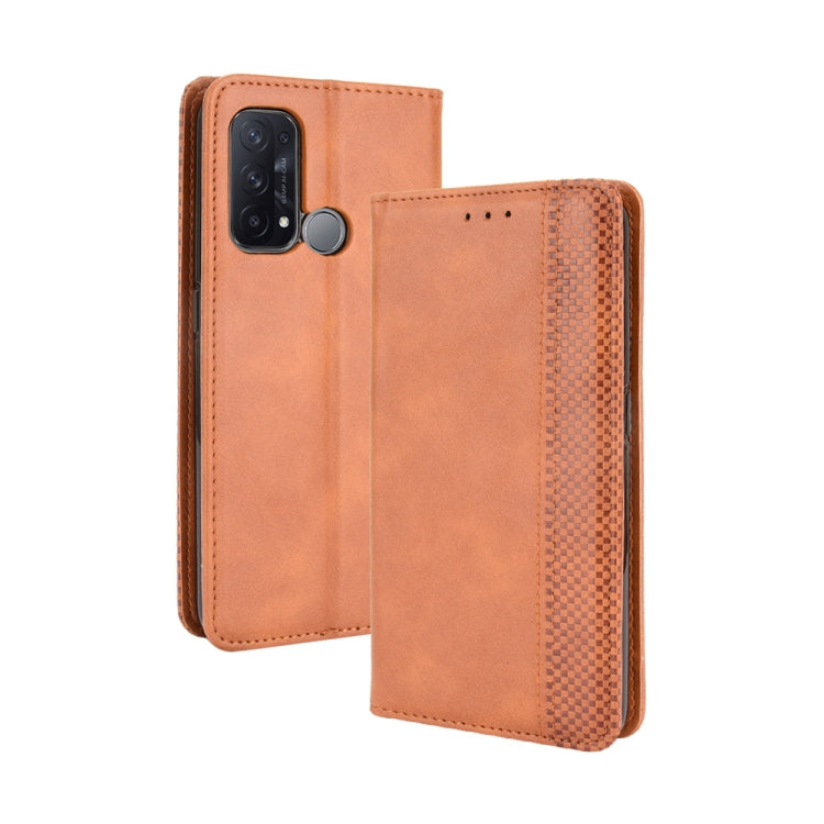 Magnetic Buckle Retro Crazy Horse Texture Horizontal Flip Leather Case with Holder & Card Slots & Photo Frame, For Motorola Moto G60 / Moto G40 Fusion, For OPPO Realme C11 2021 / Realme C20 / Realme C20a, For OPPO Reno5 A, For TCL 20 5G / 20S / 20L / 2...